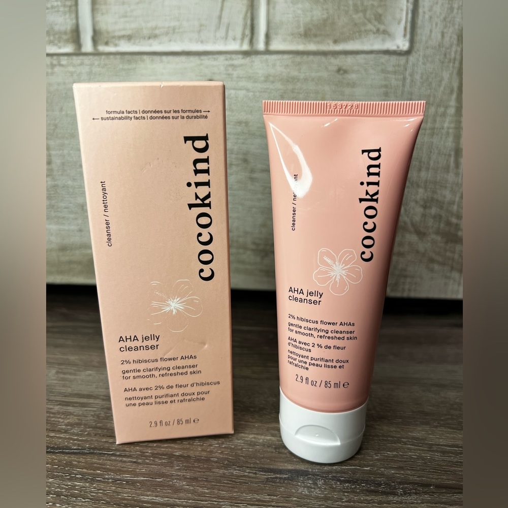 Cocokind AHA Jelly Cleanser NEW‎ IN BOX Clean Beauty